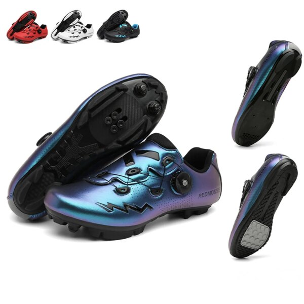 Zapatillas de ciclismo profesionales, zapatillas de entrenamiento de montaña, ciclismo de montaña, ciclismo de carretera, zapatillas para correr, zapatillas de ciclismo al aire libre