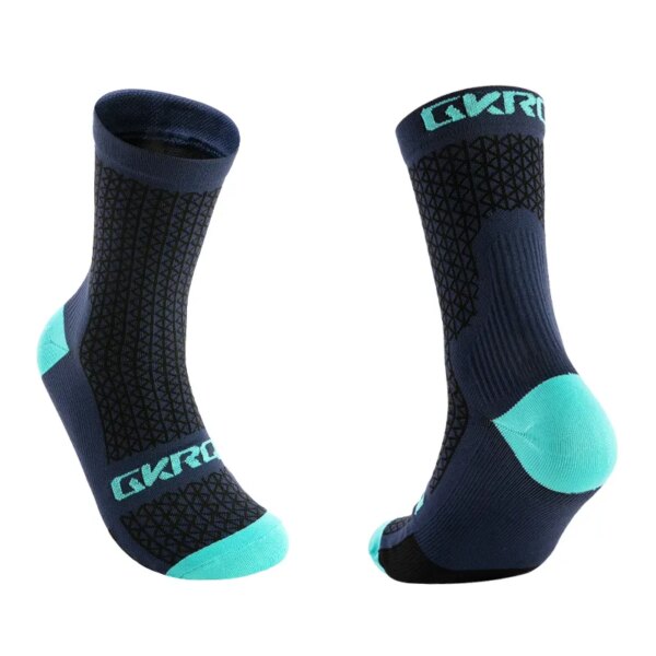 Calcetines de ciclismo profesionales para hombre y mujer, medias transpirables para bicicleta de carretera, deportes al aire libre, carreras deporte, alta calidad