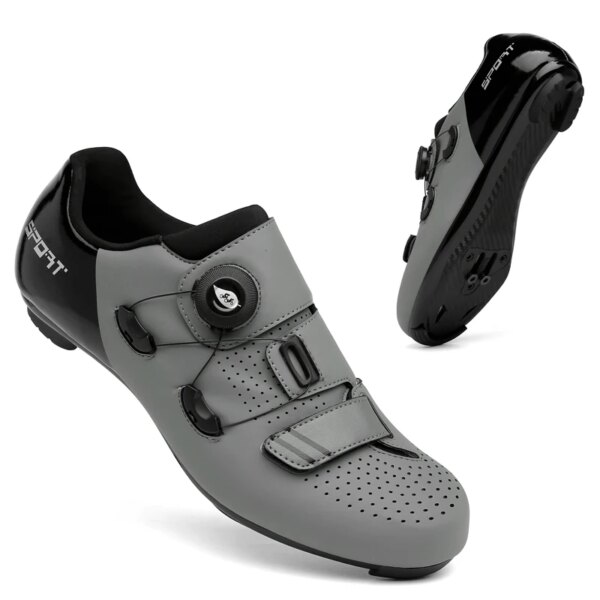 Zapatillas De Ciclismo De montaña profesionales para hombre y mujer, zapatos De Ciclismo transpirables, zapatos De carreras con autosujeción, zapatos De Ciclismo Mtb