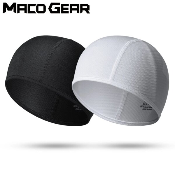 Gorra de ciclismo de secado rápido, forro para casco de motocicleta, bicicleta de verano, correr, montar, antisudor, secado rápido, transpirable, sombrero de ciclismo deportivo