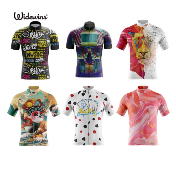 Maillot de ciclismo de secado rápido para hombre, manga corta, ropa de bicicleta 3D Lion, camiseta de bicicleta MTB, camiseta de ciclismo de carretera, verano