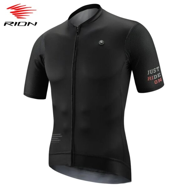 RION 2023 hombres ciclismo Jersey mujeres bicicleta camisas MTB ropa para bicicleta de montaña ropa para descensos Maillot reflectante verano montar