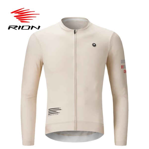 RION-camisetas de ciclismo para hombre, camisetas de manga larga para ciclismo de montaña, ropa para bicicleta, camiseta para bicicleta de montaña, traje de Motocross, cortavientos, profesional