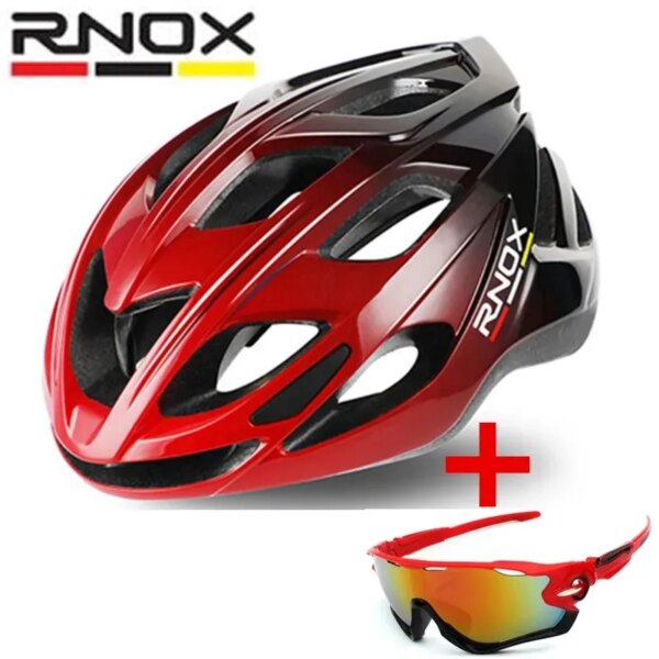 RNOX 2024 nuevo casco de ciclismo ultraligero MTB casco de seguridad en ciclismo casco de bicicleta para mujeres hombres equipos de bicicleta de carreras
