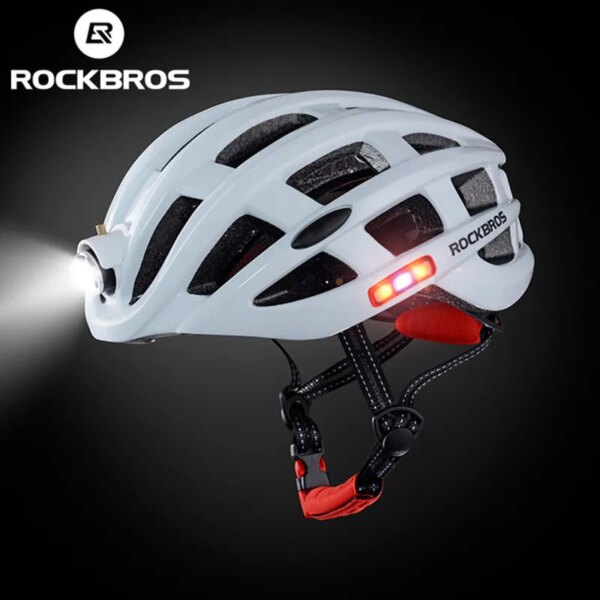 ROCKBROS-casco ligero para bicicleta, ultraligero, casco bicicleta eléctrica, bicicleta de montaña y carretera, equipo de ciclismo