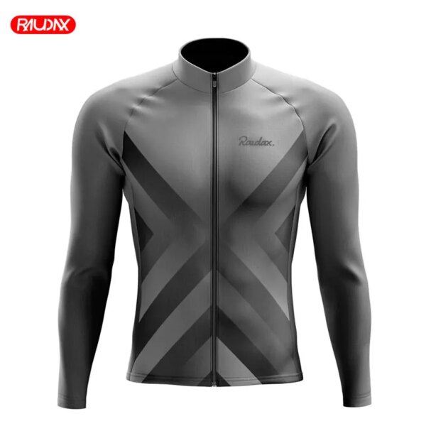 Raudax camisetas de ciclismo para hombre 2023 Primavera/otoño transpirable camisetas para bicicleta de montaña MTB bicicleta de carretera chaqueta de bicicleta de manga larga