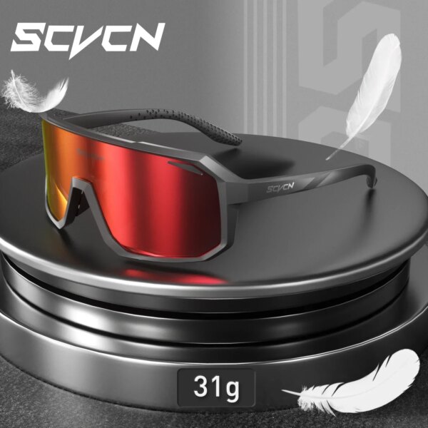 SCVCN Gafas de Sol de Ciclismo Bicicleta Gafas de conducción de montaña Deportes al Aire Libre Gafas de Senderismo Gafas de Hombre para Gafas de Sol de Ocio