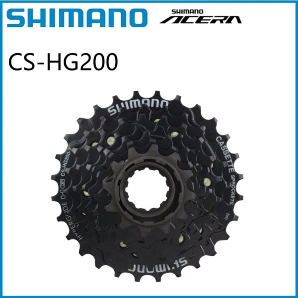 SHIMANO ALTUS CS HG200 9 velocidades 11-36T 11-34T 11-32T 8 velocidades 12-32T 7 velocidades 12-32T 12-28T piñón de Cassette negro MTB