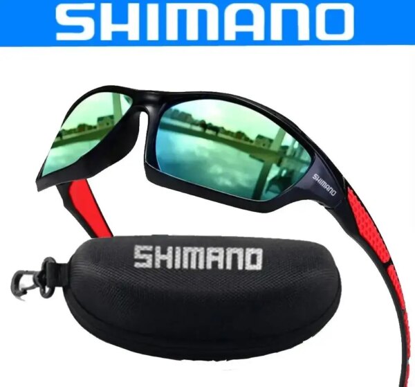 SHIMANO gafas de ciclismo gafas de sol al aire libre hombres mujeres gafas deportivas UV400 bicicleta gafas de pesca de moda