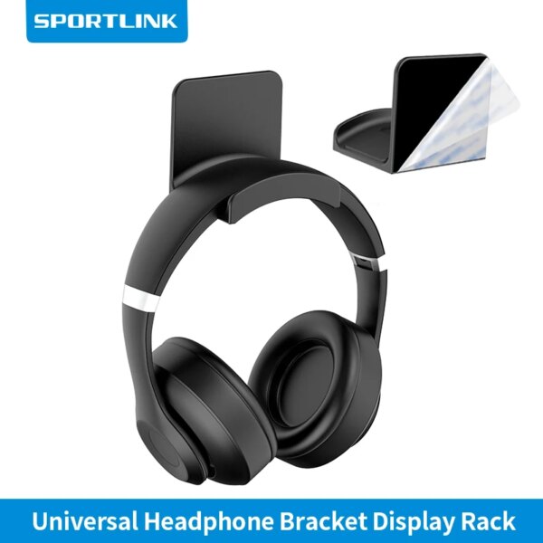 SPORTLINK-soporte Universal para auriculares, soporte para controlador de juegos, estante de exhibición para auriculares, gancho para colgar debajo del escritorio, montaje en pared para auriculares