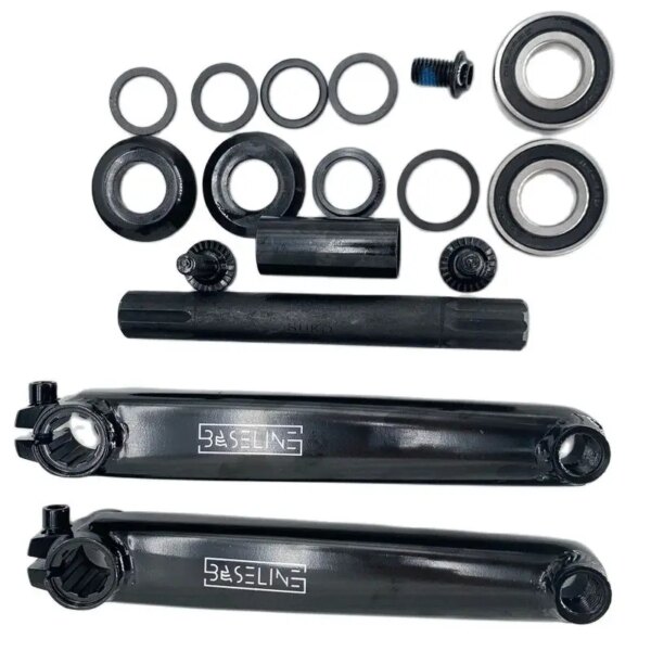 SUNLINE HARO Total Set Flatland Performance Cro-Steel 170 135 MM BMX - Juego de bielas para bicicleta