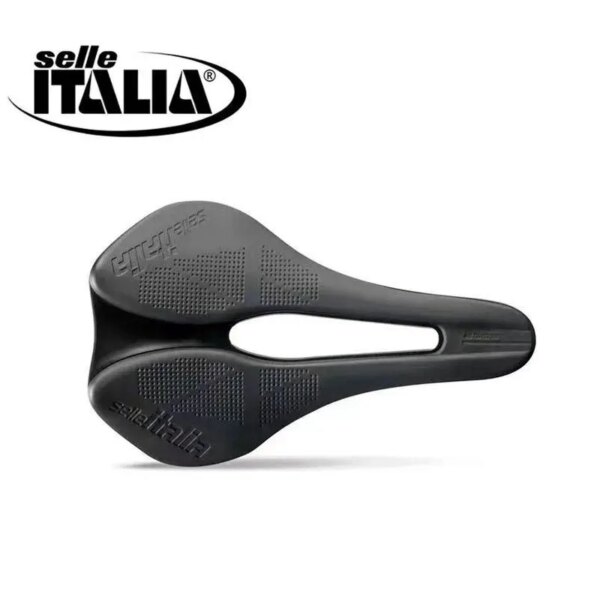 SelleItalia-sillín de bicicleta modelo X SF, asiento ultraligero con diseño de refuerzo, asiento de bicicleta de carretera de grava y transpirable con punta corta