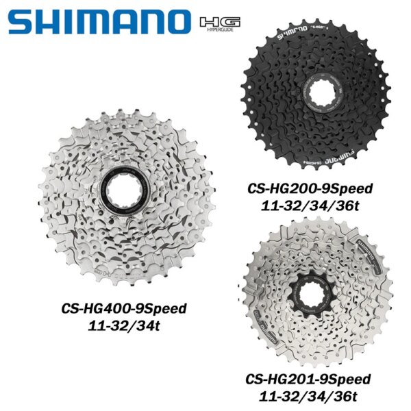 Shimano ALTUS 9 velocidades HG200 HG201 HG400 rueda libre de bicicleta piñón de Cassette volante de bicicleta MTB 28T 32T 34T 36T rueda libre de bicicleta