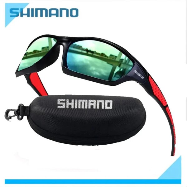 Shimano-gafas de sol para ciclismo para hombre y mujer, lentes de sol deportivas para exteriores, UV400, para pesca