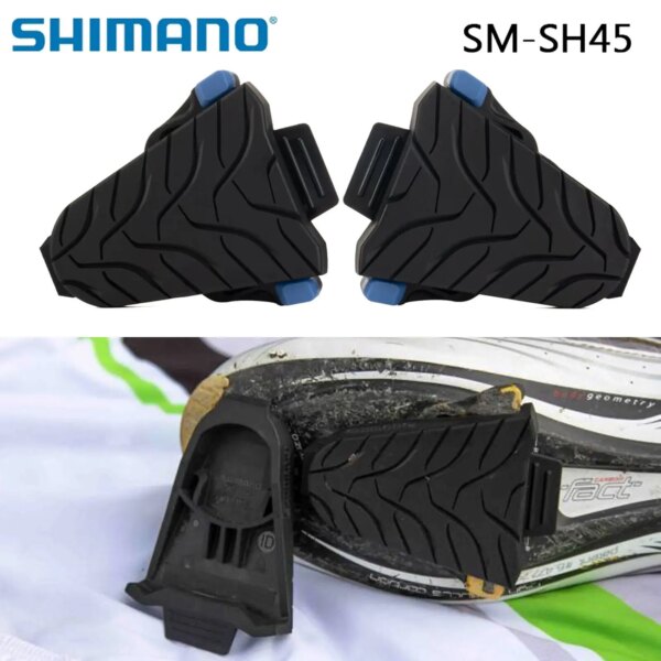 Shimano-tacos para Pedal de bicicleta de carretera SH45 SPDSL, cubierta protectora, almohadillas de cala para SM-SH45 para SH10, SH11, SH12, piezas para zapatos de ciclismo