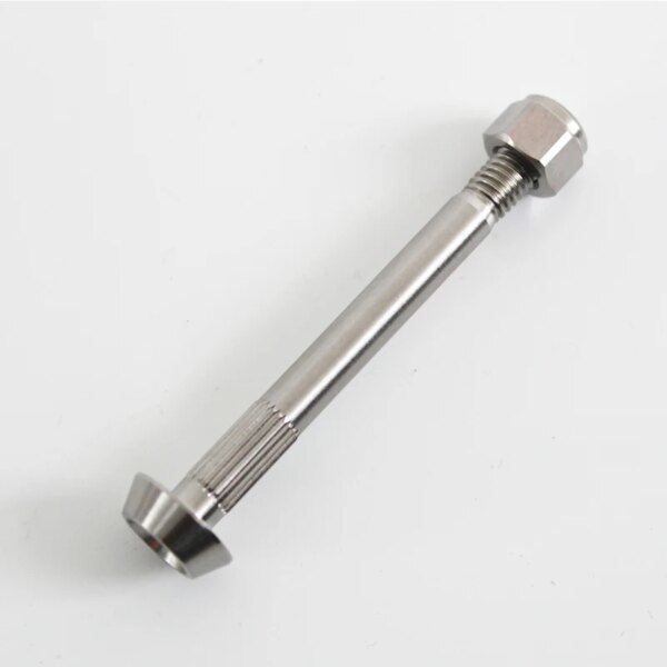 Tornillo amortiguador de bicicleta de rueda pequeña, aleación de titanio para tornillo amortiguador trasero brompton BMX 10g