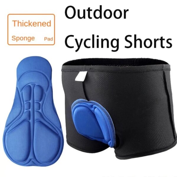 Suave 3D acolchado hombres mujeres Gel pantalones de bicicleta ropa interior de bicicleta pantalones cortos de ciclismo ropa de entrenamiento deportivo