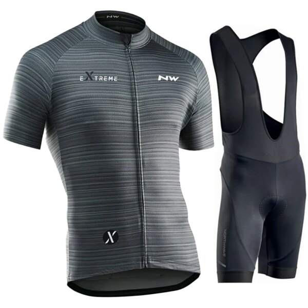 Kit deportivo, Jersey de ciclismo, conjunto para hombre, traje para hombre, uniforme Northwave, ropa de verano para bicicleta, camiseta profesional 2023, pechera profesional para equipo