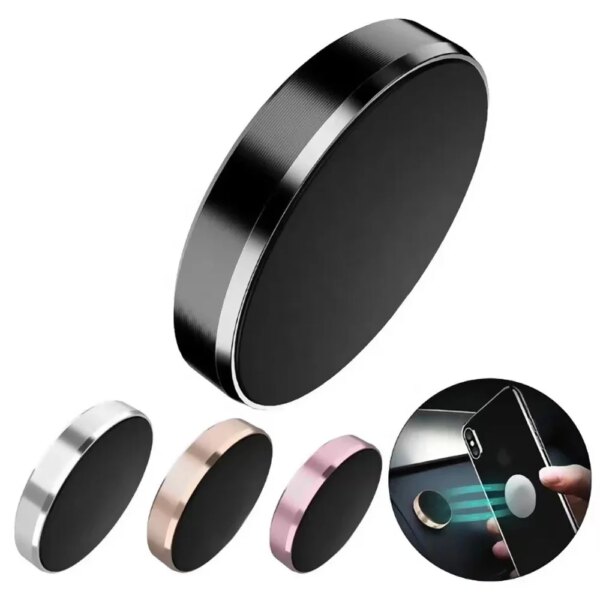 Soporte de teléfono de coche súper magnético, soporte Universal para teléfono para IPhone 14, 13, 12, 11, Huawei, pegatina magnética montada en la pared para salpicadero de coche