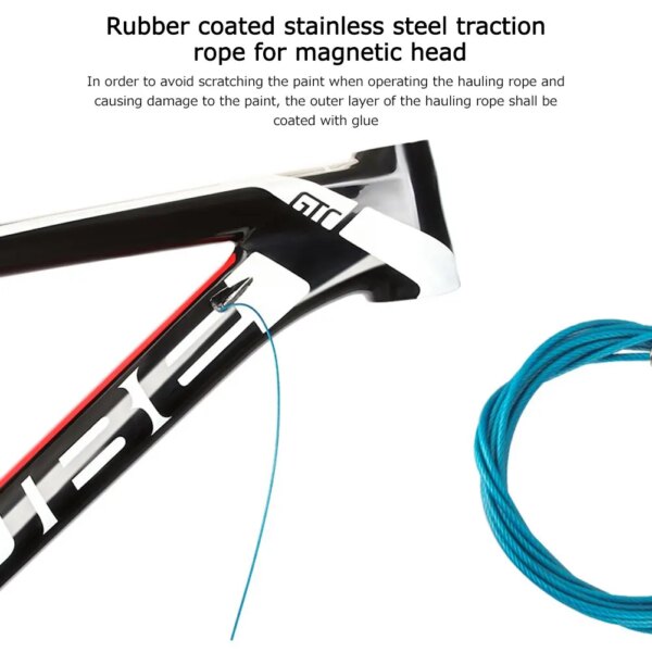 TOOPRE-Juego de herramientas de enrutamiento de cables internos para bicicleta, cuadro de bicicleta de montaña y carretera, palanca de cambios de Cable hidráulico, Kit de reparación de bicicletas de liberación rápida