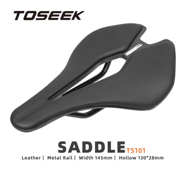 TOSEEK-sillín de bicicleta de carreras, asiento de entrenamiento para hombre, carretera, Tt, prueba de tiempo, triatlón, asiento acolchado ligero, 7x7 rieles