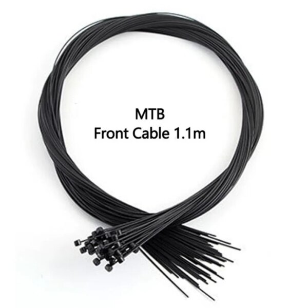 Cable recubierto TRLREQ para bicicleta MTB, palanca de cambios para bicicleta de carretera, freno delantero y trasero, cambio de transmisión de bicicleta, cable de núcleo interno para ciclismo