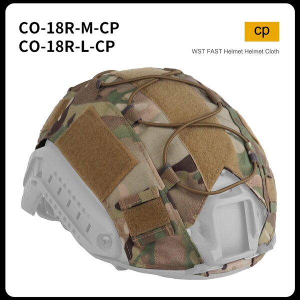 Cubierta de casco táctico para Fast MH PJ BJ M/L Airsoft Paintball cubierta de casco de bicicleta militar accesorios de casco táctico militar