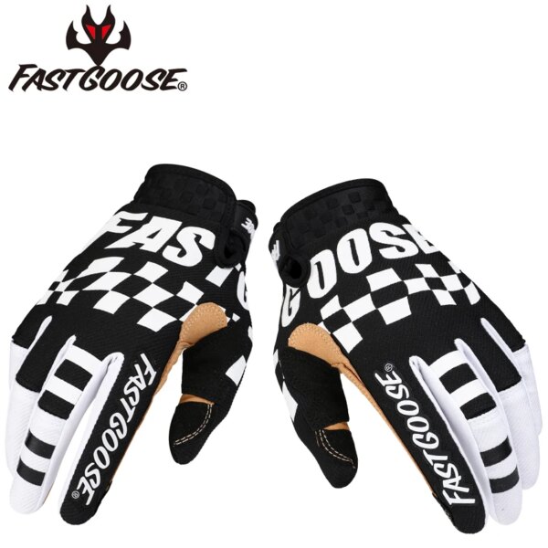 Guantes de ciclismo para motocicleta y Motocross con pantalla táctil, guantes para bicicleta, guantes para deportes de competición todoterreno, guantes para ciclismo