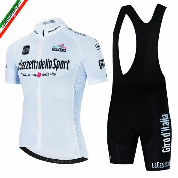 Tour De Italia D'ITALIA Conjuntos De Jerseys De ciclismo para hombre, pantalones cortos De manga corta para bicicleta, Ropa De ciclismo, Maillot De ciclismo, Jersey, pantalones cortos