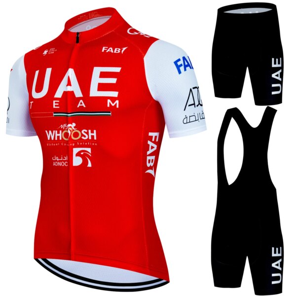 Ropa de ciclismo de los Emiratos Árabes Unidos, conjuntos para hombres, ropa deportiva de verano 2024, Jersey, uniforme de bicicleta para hombres, pantalones de Mtb, conjunto deportivo, blusa, traje para hombre