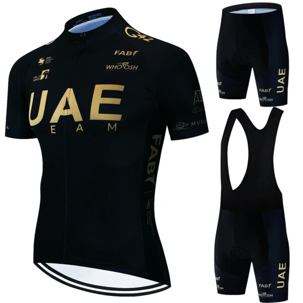 UAE ciclismo Mtb blusa para hombre Maillot hombre invierno ropa deportiva térmica ropa 2023 Jersey corte láser conjunto deportivo traje babero