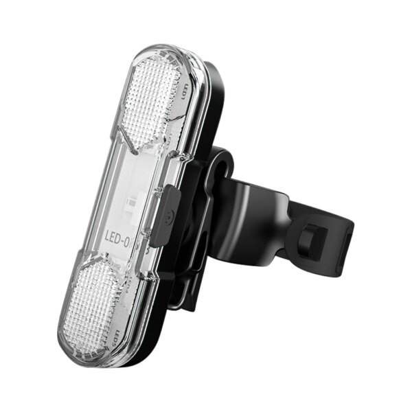 Luz LED recargable por USB para bicicleta, resistente al agua, tija de sillín, luz trasera para ciclismo