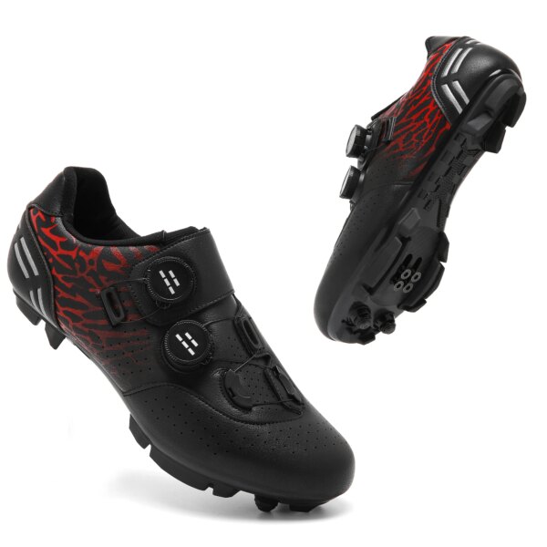 Zapatos de ciclismo con autosujeción Unisex para hombre, zapatillas planas para ciclismo, zapatos para bicicleta de montaña todoterreno, zapatos de carreras, zapatos de bicicleta de carretera de tierra