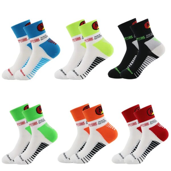 Calcetines deportivos Unisex para montar en bicicleta, baloncesto, correr, deporte, verano, senderismo, tenis, esquí, hombre, mujer, bicicleta, antideslizante