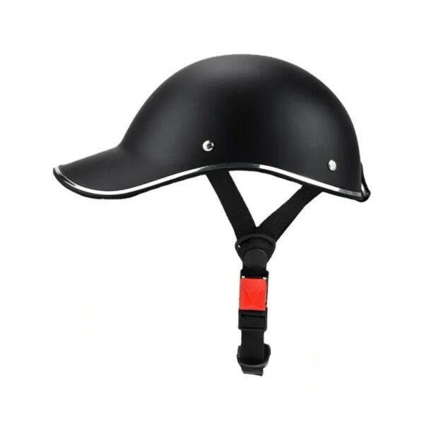 Gorra de béisbol Universal para bicicleta, casco de seguridad en ciclismo eléctrico con correa ajustable para adultos, accesorios para bicicleta