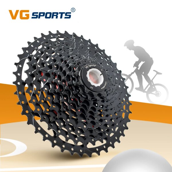 VG Sports 8 9 10 11 12 velocidades MTB bicicleta libre rueda libre Cassette ultraligero 8V 9V 10v 11v 12v soporte piñón piezas de bicicleta