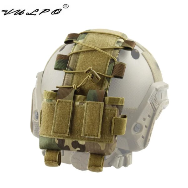 Bolsa de batería para casco táctico VULPO, paquete de batería MK2, paquete de contrapeso para casco, accesorios para casco de caza Airsoft