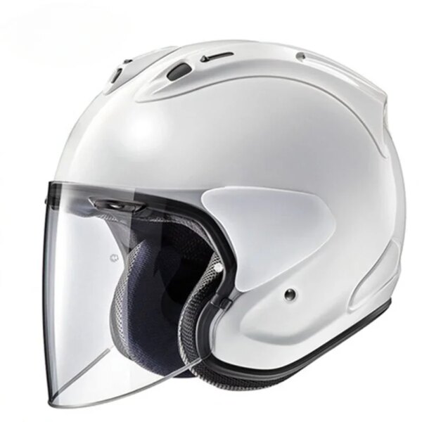 VZ-RAM Medio Casco blanco brillante Unisex motocicleta todoterreno SZ-R VAS Casco Downhill Racing Mountain Cross Casco Capacete