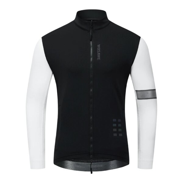 WOSAWE, Jersey térmico de invierno para Ciclismo para hombre, abrigo para bicicleta MTB que mantiene el calor, ropa para bicicleta, camisetas de manga larga, chaquetas de Ciclismo de 5-15 ℃