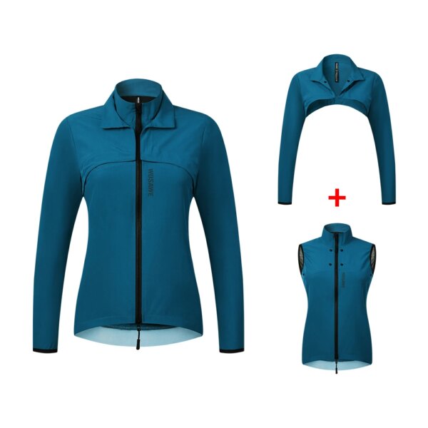 WOSAWE-Chaqueta de ciclismo ultraligera para mujer, Jersey de ciclismo Anti-UV a prueba de viento, cortavientos para bicicleta de montaña, chaqueta de senderismo, ropa de bicicleta