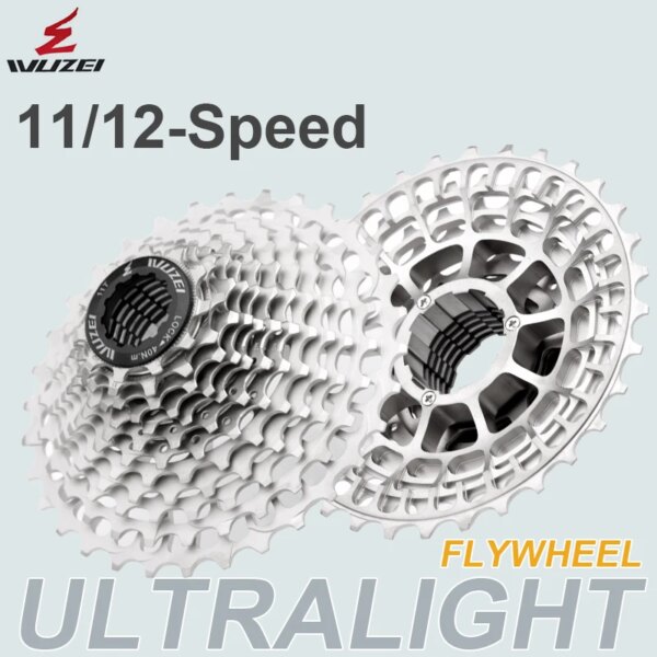 WUZEI SL CNC bicicleta de carretera 12/11S rueda libre ultraligera 11-28/32/34/36T Cassette volante 12 velocidades K7 grava 11V piñón