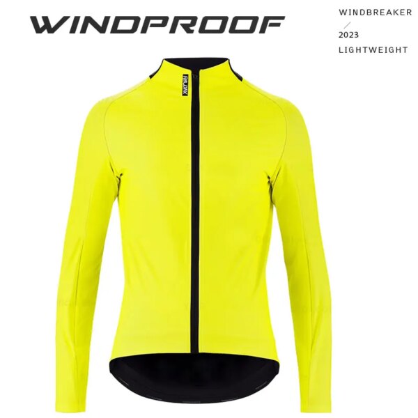 Chaqueta de ciclismo a prueba de viento para hombre y mujer, camisetas de ciclismo MTB de manga larga a prueba de viento, cortavientos para correr y montar en bicicleta al aire libre, 2023