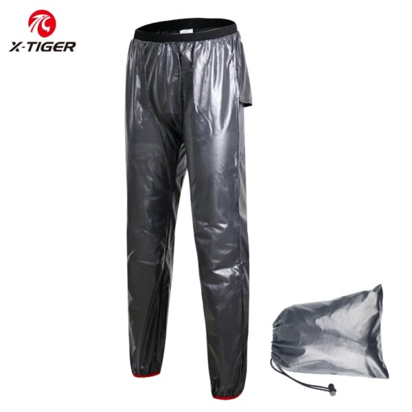 X-TIGER impermeables para ciclismo, pantalones de lluvia de secado rápido para ciclismo de montaña, deportes al aire libre, multiusos, para correr, senderismo, Camping, ropa de pesca