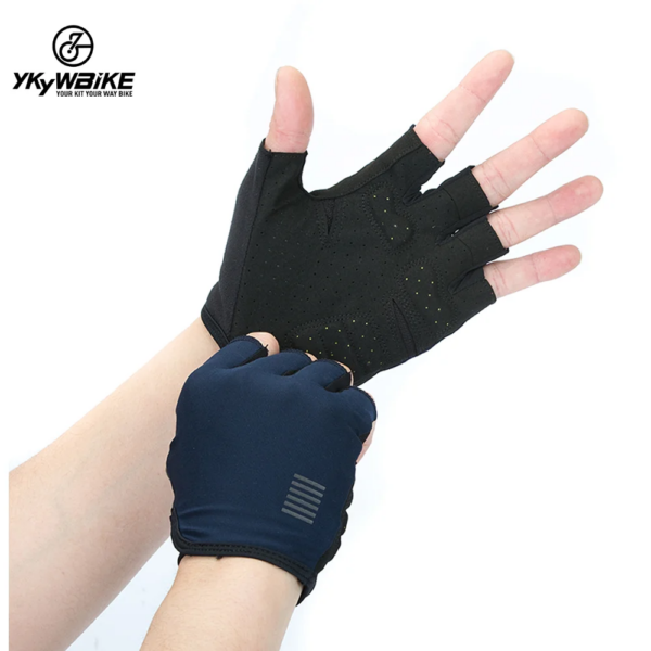 YKYWBIKE-guantes de medio dedo para ciclismo XRD, manoplas para bicicleta de carreras, guantes para bicicleta de carretera, MTB, hombres y mujeres, equipo deportivo para bicicleta