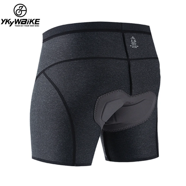 Ykywbike-pantalones cortos de ciclismo para hombre, ropa interior para ciclismo, almohadilla de esponja de alta elasticidad, pantalones cortos de montaña a prueba de golpes, ropa interior para bicicleta de montaña