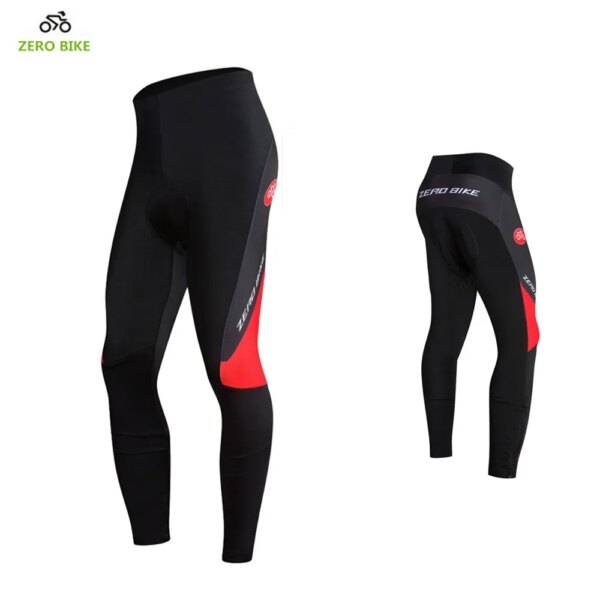 ZERO BIKE Nuevos pantalones de ciclismo para hombre Pantalones ajustados con relleno de gel 3D para bicicleta Ropa para deportes al aire libre M-XXL