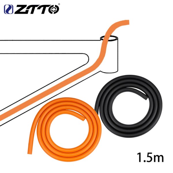 Amortiguador de carcasa interna para cuadro de bicicleta ZTTO de 1,5 M, amortiguador de Cable de bicicleta con funda de espuma de 6mm para cambio de carretera MTB/freno/manguera hidráulica