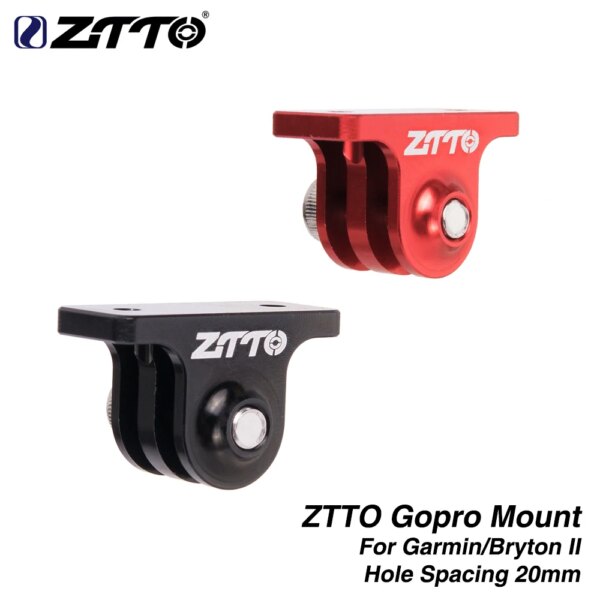 Soporte ZTTO GoPro para Garmin Bryton II 2 igpsport, ordenador frontal para bicicleta, GPS, soporte combinado, adaptador de cámara para manillar