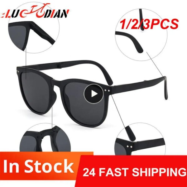 1/2/3 Uds gafas de sol polarizadas diseño de marca hombres mujeres conducción marco cuadrado gafas de sol Retro moda ciclismo gafas UV400 bicicleta