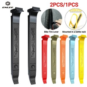 Palancas para neumáticos de bicicleta, herramientas de reparación de barra de cuervo, abridor, palancas para neumáticos de bicicleta, accesorio de herramientas de reparación de ruedas de ciclismo, 1/2 Uds.